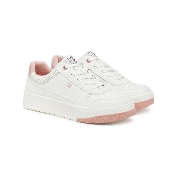 Dámská móda Tommy Hilfiger Sneakersy Low Cut Lace-Up Sneaker T3A9-33740-1355 S Bílá 37