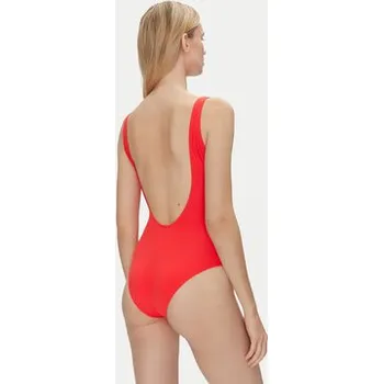 Dámské plavky EA7 Emporio Armani Jednodílné plavky 7W000321 AF12599 A5064 Červená XL