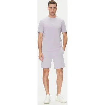 Pánské tričko BOSS T-Shirt Tchup 50473278 Fialová Relaxed Fit S