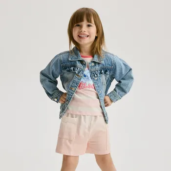 Dívčí kalhoty Reserved - Kraťasy Lilo a Stitch - vícebarevná - XY893-MLC - XY893-MLC-92