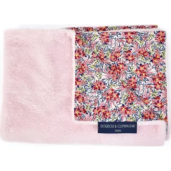 Dětská deka Doudou Plyšová dětská deka Boh'aime 70 x100 růžová