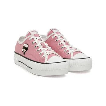 Dámské tenisky KARL LAGERFELD Plátěnky KL60424 Růžová 37