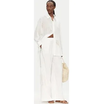 Dámské kalhoty ACCESS FASHION Palazzo kalhoty 53-5087-133 Bílá Wide Leg M