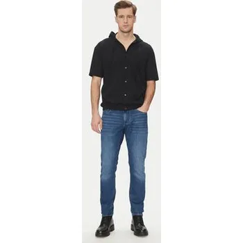 Pánská košile JOOP! Jeans Košile 15 JJSH-152Habo 30046000 Černá Casual Fit XXL