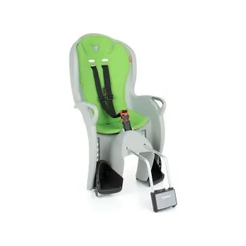 cyklosedačka HAMAX Kiss šedá/zelená Zelená cyklosedačka + DÁREK DLE VÝBĚRU!