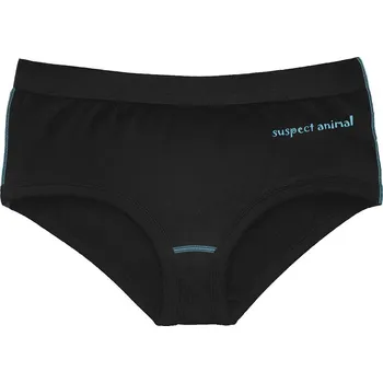 Dětské funkční kalhotky Boxerky EMILY černá Bamboo Ultra - Azurová / 120