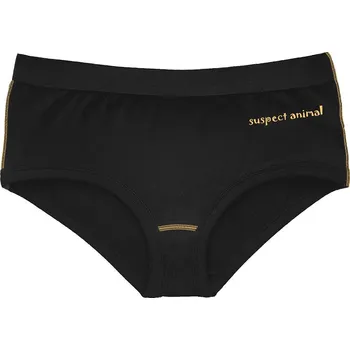 Dětské funkční kalhotky Boxerky VIKING černá Bamboo Ultra - Hnědá / 120