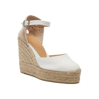 Dámské baleríny Castañer Espadrilky Carol/8Ed/001 020975 Bílá 37