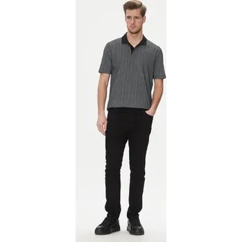 Pánská košile Armani Exchange Polokošile XM000736 AF10819 FC012 Šedá Regular Fit L