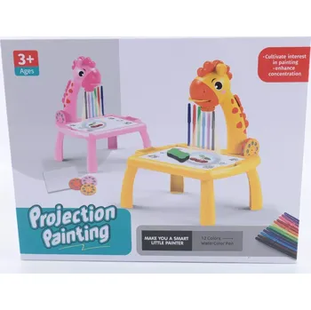 Hračka pro nejmenší Projektor na kreslení Žirafa