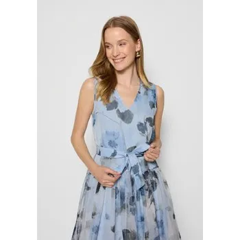 Dámské šaty BIZUU Koktejlové šaty DIYA Modrá Standard Fit 36