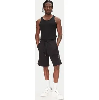 Pánské kraťasy Just Cavalli Sportovní kraťasy 78OADT07 Černá Regular Fit S