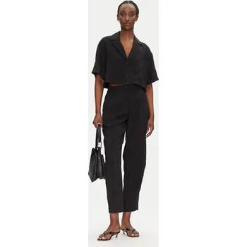 Pánská košile ACCESS FASHION Košile 53-7043-405 Černá Loose Fit S_M