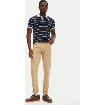 Dámské kalhoty Kappa Kalhoty z materiálu Gabardine 67117PW Béžová Regular Fit 48