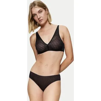 Dámské spodní prádlo Triumph Klasické kalhotky Signature Sheer 10222554 Černá 46