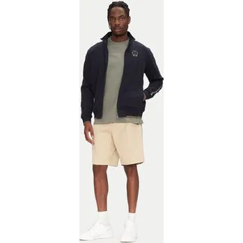 Pánská mikina La Martina Mikina Azelio MAFE01 FP571 Tmavomodrá Regular Fit XXL