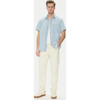 Pánská košile Calvin Klein Jeans džínová košile J30J327180 Modrá Regular Fit S