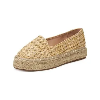 Dámské baleríny DeeZee Espadrilky ZYLS129 Béžová 37