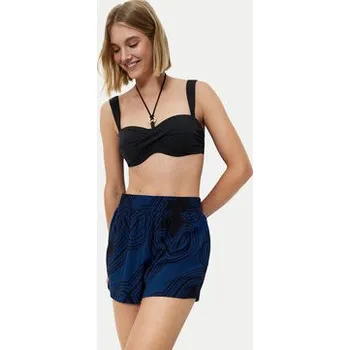 Kalhotky Triumph Šortky z materiálu Beach MyWear 10222167 Tmavomodrá Regular Fit 42