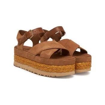 Dámská obuv Ugg Espadrilky W Aubrey Ankle Strap 1167471 Hnědá 41