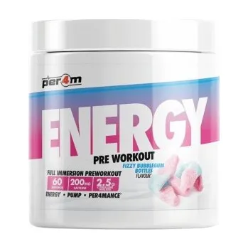 Anabolizér Per4m Energy Pre-Workout 390 g - Fizzy Bubblegum Bottles + Sleva 3 % pro registrované
