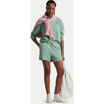 Pánské kraťasy Polo Ralph Lauren Sportovní kraťasy 211965103007 Zelená Straight Fit L