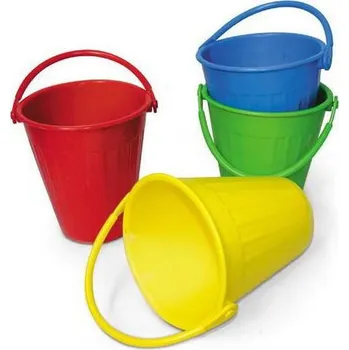 Hračka na písek Kyblík na písek z odolného plastu - nerozbitný