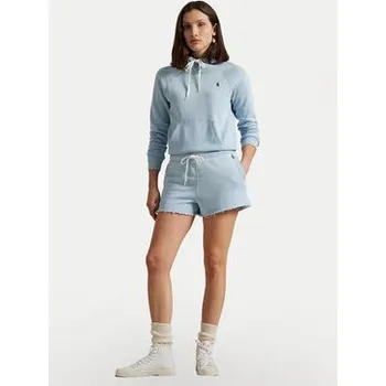 Pánská mikina Polo Ralph Lauren Mikina 211935583013 Světle modrá Regular Fit XL