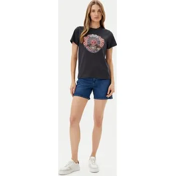 Pánské tričko Wrangler T-Shirt Graphic 112362563 Černá Regular Fit M