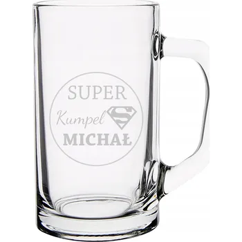 Sklenice GRAVÍROVANÝ PIVNÍ SKLENICE S GRAVÍROVÁNÍM DÁREK MUŽE NEBO TÁTU K 18.–99. NAROZENINÁM