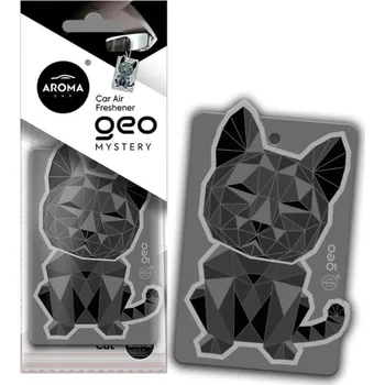 Vůně do auta VŮNĚ DO AUTA AROMA CAR CELLULOSE GEO CAT MYSTERY ZÁVĚSKA DO AUTA