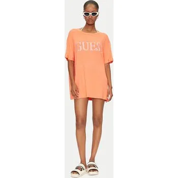 Guess T-Shirt E5GI07 K68D2 Oranžová Regular Fit M