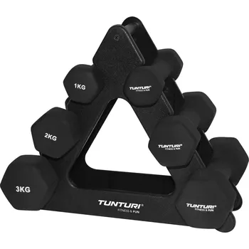 Činkový set neopren ve stojanu TUNTURI