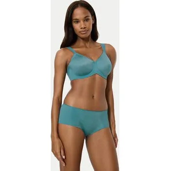 Podprsenka Triumph Podprsenka s kosticemi Essential 10219713 Tyrkysová 70E