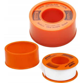 Izolační páska TEFLONOVÁ TĚSNICÍ PÁSKA NA TRUBKY, 15 M X 19 MM X 0,1 MM POLAX
