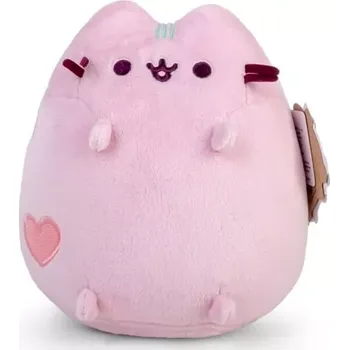 plyšák PUSHEEN LILAC srdíčkem ZADOWOLONY 19 cm