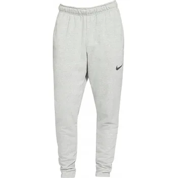 Nike pánské tepláky NIKE DRI-FIT TAPER FLEECE šedé, velikost L