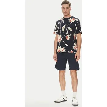Jack & Jones Šortky z materiálu Jaiden 12274968 Tmavomodrá Relaxed Fit XXL