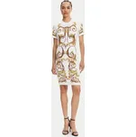 Versace Jeans Couture Každodenní šaty 78HAO9P9 Bílá Slim Fit M