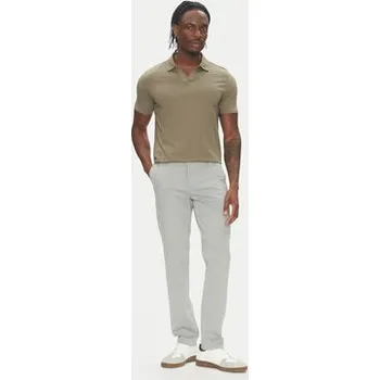 Pánská móda Lindbergh Polokošile 30-404036 Khaki Slim Fit S