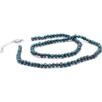 Náhrdelník Milujeme Kameny Perla černá - Perla černá - náhrdelník kulička NAK124 511206