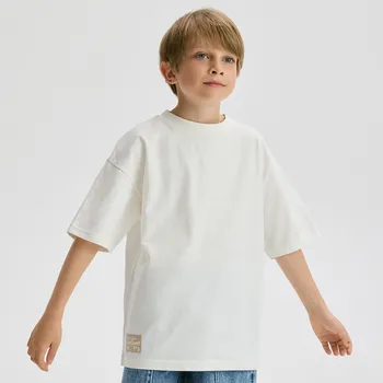 Chlapecké tričko Reserved - Bavlněné tričko 3 ks - tmavomodrá - 151CJ-59X - 151CJ-59X-128