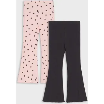 Dívčí kalhoty Sinsay - Sada 2&nbsp;legín - vícebarevná - ZE808-MLC - ZE808-MLC-104