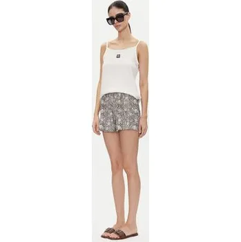 HUGO Top Rib_Vest 50540056 Écru Regular Fit M