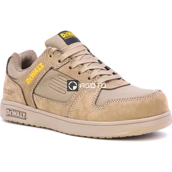 Pracovní obuv DEWALT Macon S1P béžové pánské pracovní tenisky COOLMAX® rychleschnoucí 46