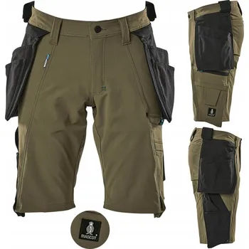 Pracovní obuv PRACOVNÍ KALHOTY KRÁTKÉ ŠORTKY MASCOT 17149 ADVANCED vel. 56 zelené