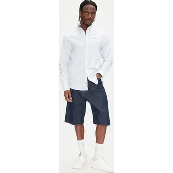 Pánská košile Tommy Jeans Košile DM0DM20875 Světle modrá Regular Fit XXL