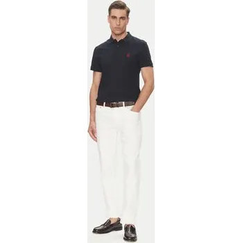 Pánské tričko Tommy Hilfiger Polokošile MW0MW33167 Tmavomodrá Regular Fit XL