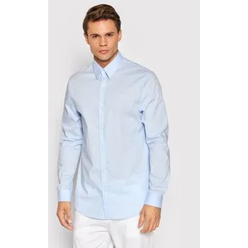 Pánská košile Guess Košile Sunset M1YH20 W7ZK1 Světle modrá Slim Fit M