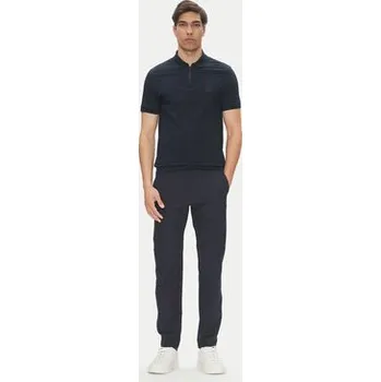 Pánská košile BOSS Polokošile Passerzip 50537507 Tmavomodrá Slim Fit L